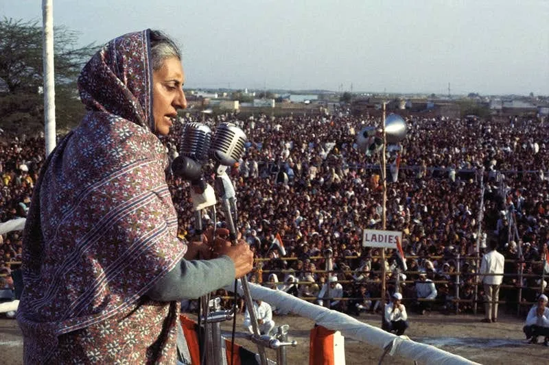 Indira Gandhi, the first and only female prime minister of India to date